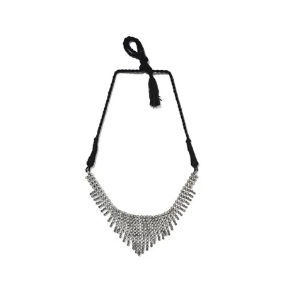 Sohi Women's Silver-plated Statement Necklace
