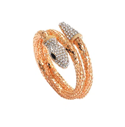Sohi Gold Plated Designer Stone Bracelet For Women's