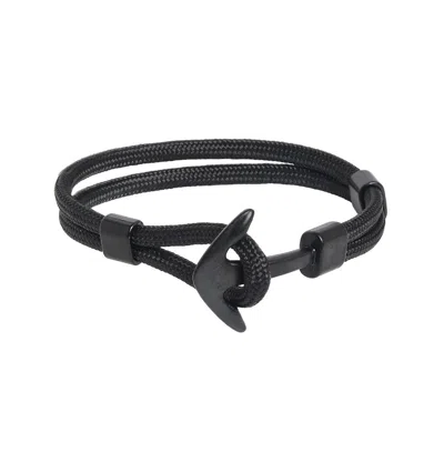 Sohi Women's Spear Leather Bracelet In Black