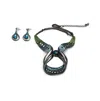 Sohi Women's Statement Jewellery Set In Blue