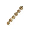Sohi Women's Sunflower Tennis Bracelet In Gold