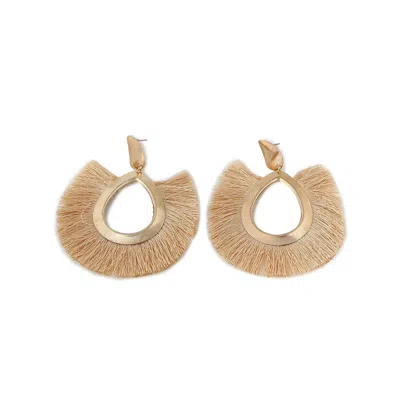 Sohi Women's Tassel Drop Earrings