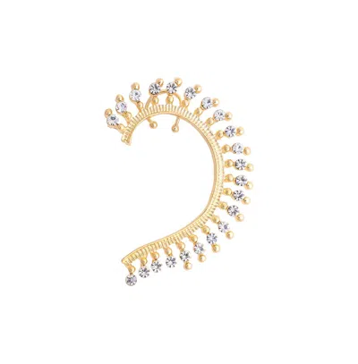 Sohi Women's Temple Cuff Earring In Gold