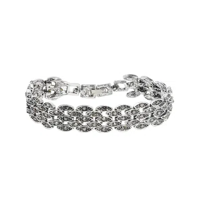 Sohi Women's Tennis Bracelet In Silver