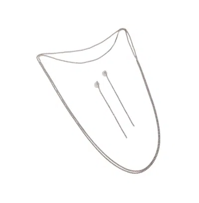 Sohi Women's The Bijou Jewellery Set In Silver
