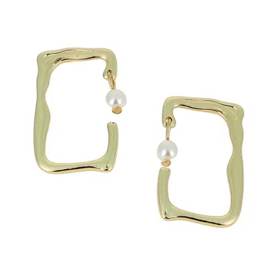 Sohi Women's The Cadre Drop Earrings - California Gold