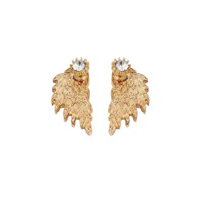 Sohi Women's The Ecarus Drop Earrings In Gold