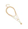 Sohi Women's The Ellie Multi-layer Necklace In Gold