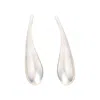 Sohi Women's The Elongated Drip Drop Earrings In Metallic