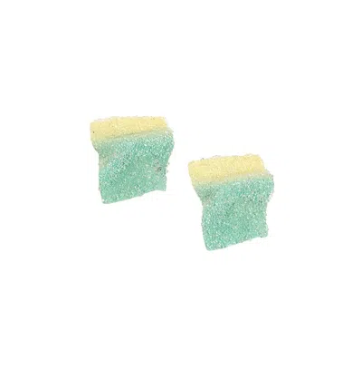 Sohi Women's The Glacier Quad Drop Earrings In Green
