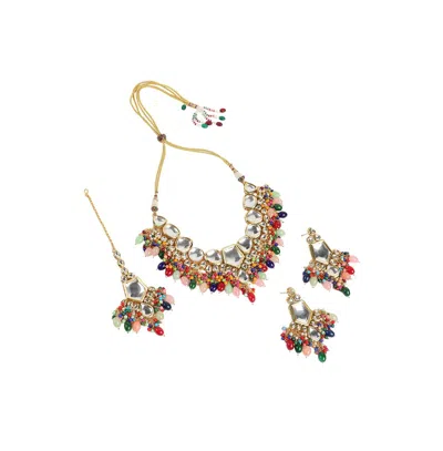 Sohi Women's The Jahanara Jewellery Set In Gold