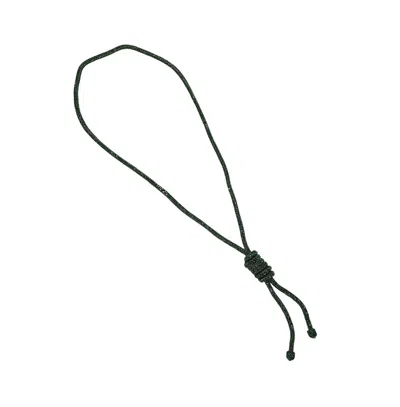 Sohi Women's The Jingle Sautoir Necklace In Green