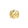 Sohi Women's The Medium Link Statement Ring In Gold