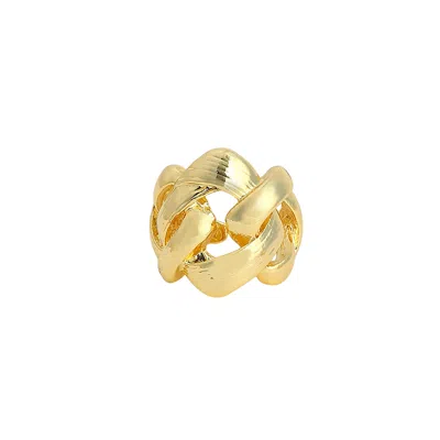 Sohi Women's The Medium Link Statement Ring In Gold