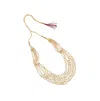 Sohi Women's The Mehmooni Multi-layer Necklace In White