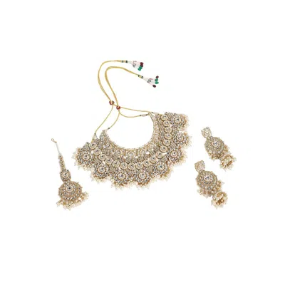 Sohi Women's The Mehrunissa Jewellery Set In Silver