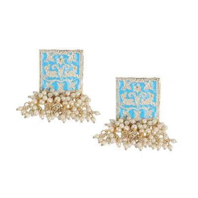 SOHI WOMEN'S THE NILOUFAR DROP EARRINGS
