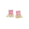 Sohi Women's The Niloufar Drop Earrings In Pink