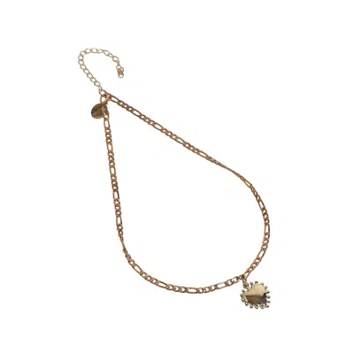 Sohi Women's The Suffragette Multi-layer Necklace In Black
