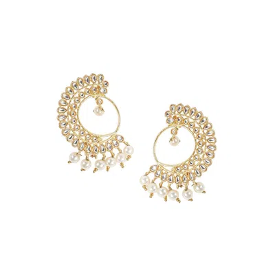 Sohi Women's The Tawus Statement Earrings In Gold