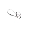 Sohi Intertwine Cocktail Ring In Silver