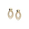 Sohi Women's Wrap-around Drop Earrings
