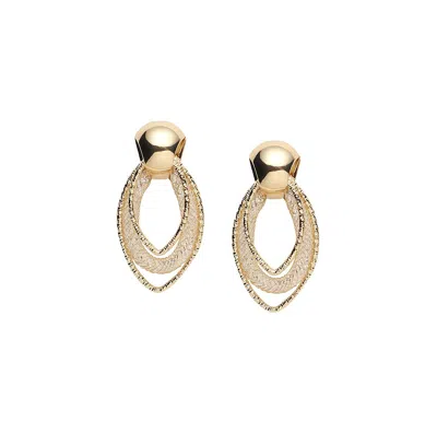 Sohi Women's Wrap-around Drop Earrings