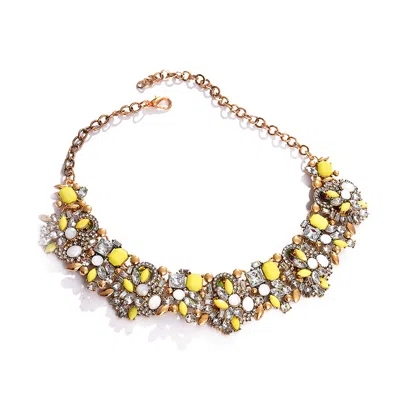 Sohi Women Yellow Necklace
