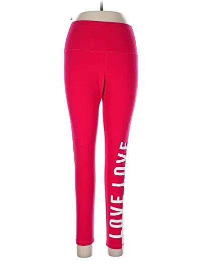 Pre-owned Soho Active Pants In Red