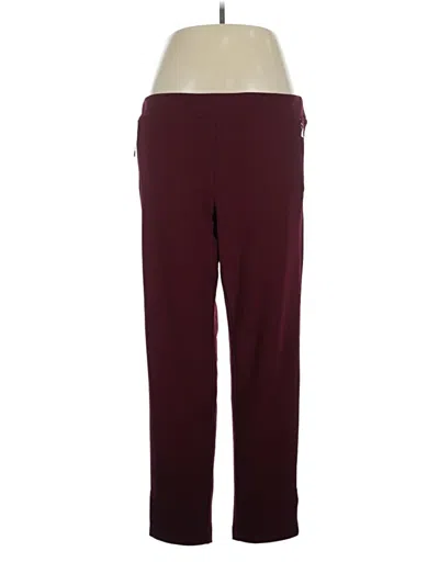 Pre-owned Soho Apparel Ltd Active Pants In Burgundy