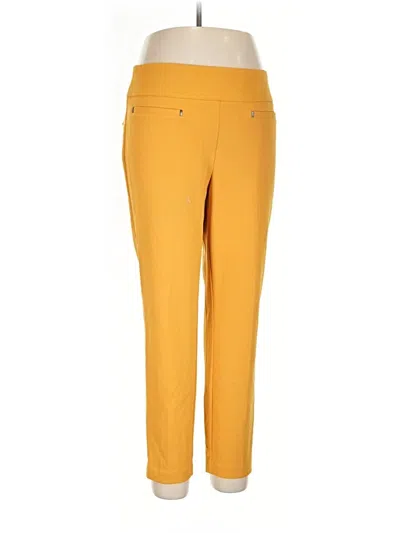 Pre-owned Soho Apparel Ltd Active Pants In Yellow