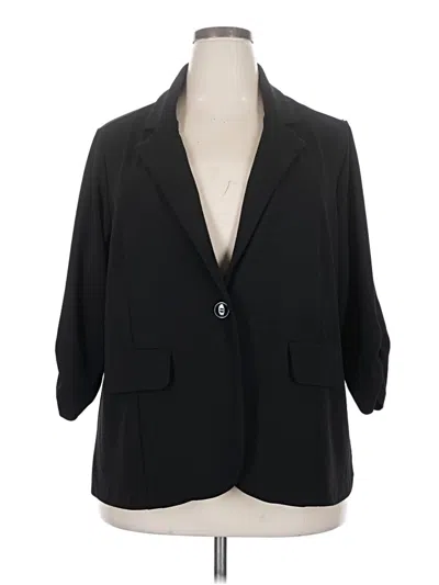 Pre-owned Soho Apparel Ltd Blazer Jacket In Black
