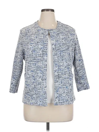 Pre-owned Soho Apparel Ltd Blazer Jacket In Blue