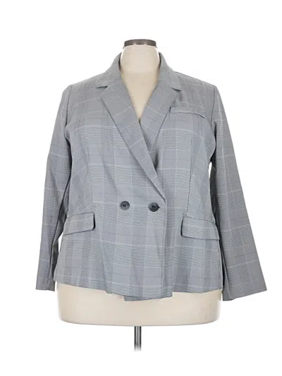 Pre-owned Soho Apparel Ltd Blazer Jacket In Gray