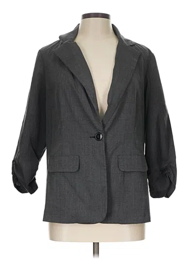 Pre-owned Soho Apparel Ltd Blazer Jacket In Gray