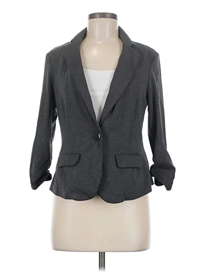 Pre-owned Soho Apparel Ltd Blazer Jacket In Gray