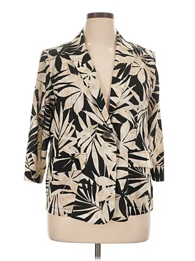 Pre-owned Soho Apparel Ltd Blazer Jacket In Tan