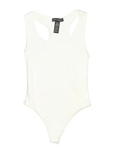 Pre-owned Soho Apparel Ltd Bodysuit In White