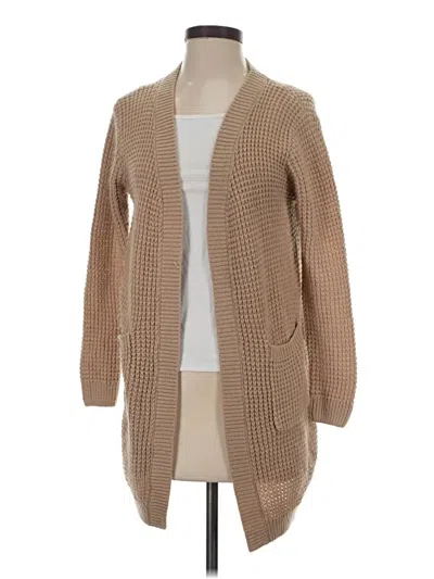 Pre-owned Soho Apparel Ltd Cardigan Sweater In Brown