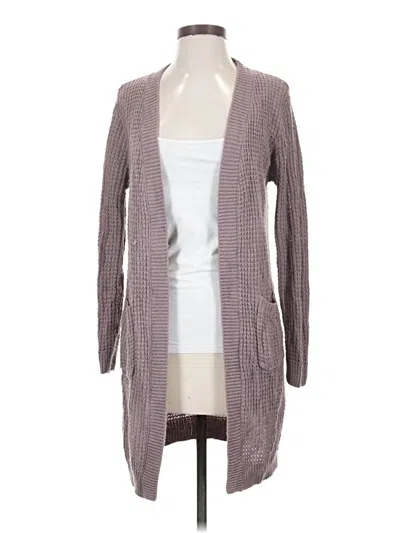 Pre-owned Soho Apparel Ltd Cardigan Sweater In Gray