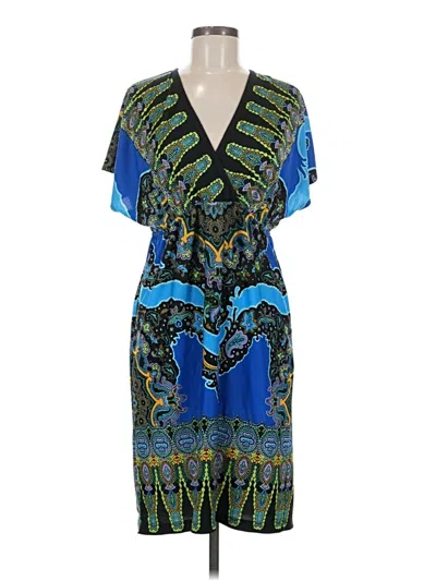 Pre-owned Soho Apparel Ltd Casual Dress In Blue