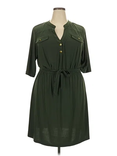 Pre-owned Soho Apparel Ltd Casual Dress In Green