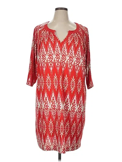 Pre-owned Soho Apparel Ltd Casual Dress In Red