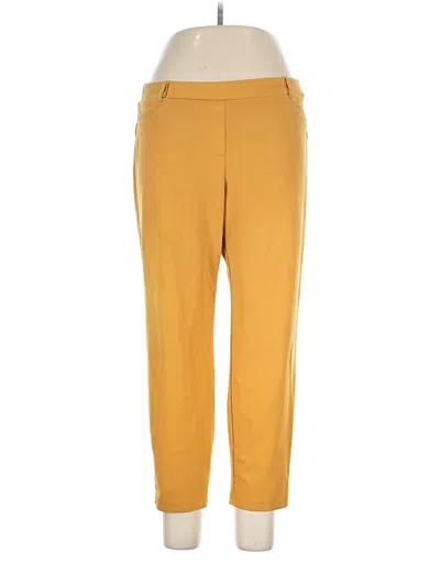 Pre-owned Soho Apparel Ltd Casual Pants In Yellow