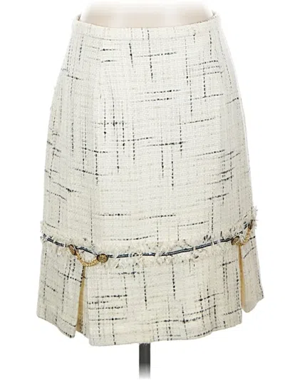 Pre-owned Soho Apparel Ltd Casual Skirt In Ivory