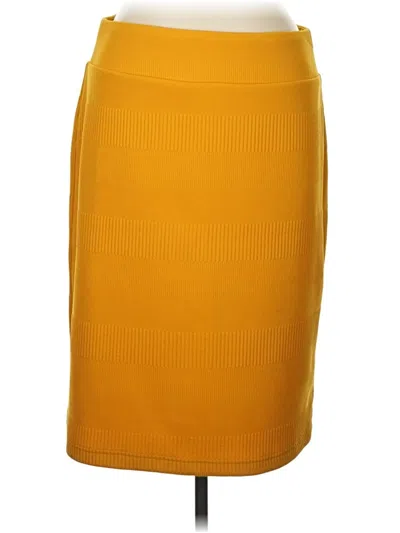 Pre-owned Soho Apparel Ltd Casual Skirt In Yellow