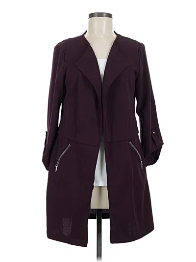 Pre-owned Soho Apparel Ltd Coat In Purple