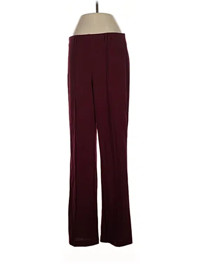 Pre-owned Soho Apparel Ltd Dress Pants In Burgundy