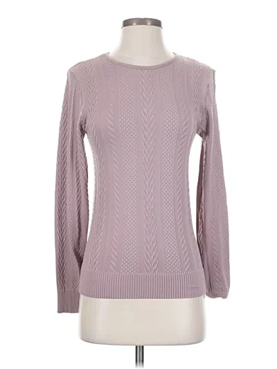 Pre-owned Soho Apparel Ltd Long Sleeve T-shirt In Purple