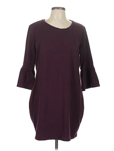 Pre-owned Soho Casual Dress In Burgundy